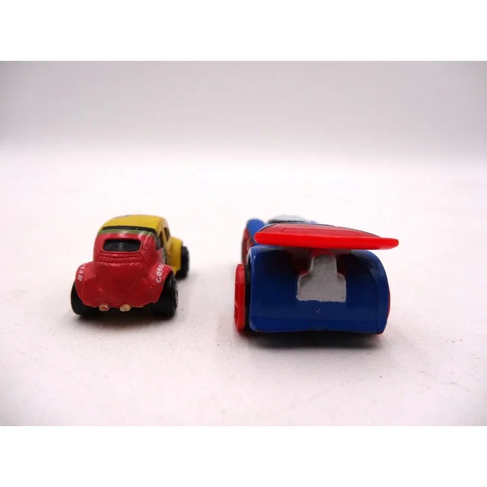 Galoob Micro Machines Volkswagon Beetle Goodyear VW Bug #15 Vintage Spiderman ca